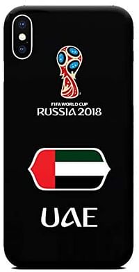 Merlin Fifa FWC18 UAE Flag Case for Apple iPhone 7/iPhone 8/ iPhone X - Black/One size