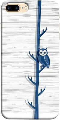 Colorking Apple Iphone 8 Plus Case Shell Cover - Owl 002 Multi Color