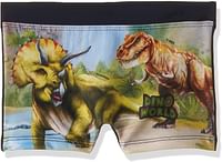 Dino World Boy's Dino World Swim Shorts -Multicolor - One Size