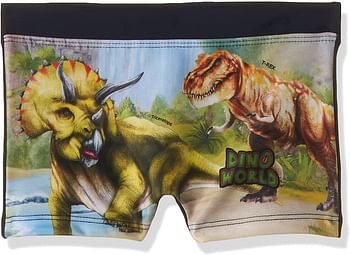 Dino World Boy's Dino World Swim Shorts -Multicolor - One Size