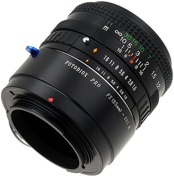 محول تركيب عدسة فوتو ديوكس - Fuji Fujica X-Mount 35 ملم (FX35) عدسات SLR لعدسات كاميرا كانون EOS M (EF-m Mount) ؛ يناسب كاميرا EOS M، M2 الرقمية بدون مراة/Multicolor7.87 x 4.57 x 7.87 cm