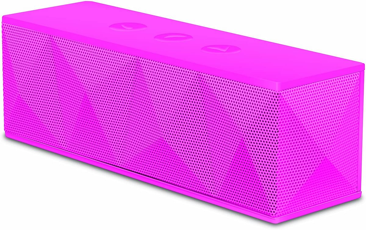 iSound GoSonic Rechargeable Portable Speaker, Pink, ISOUND-5358 Pink