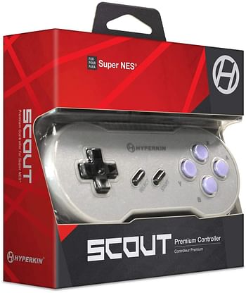 Hyperkin "Scout" Premium Controller for SNES/Multicolor/One Size