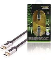 Profigold High Speed ​ PROV1203​ ​ HDMI Cable with Ethernet Connection to Connection (3 M), Black