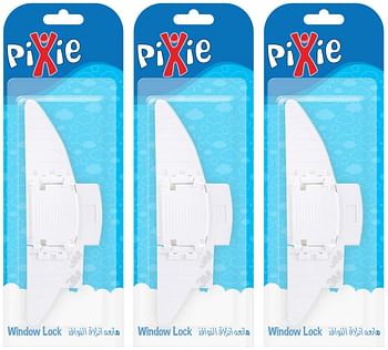 Pixie Window Lock (Pack of 3)/One Size/Multicolour