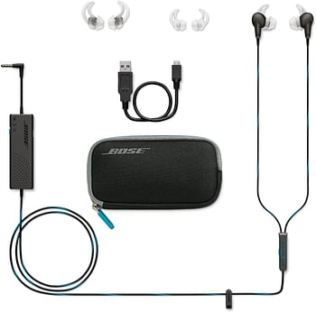 Bose QuietComfort 20 Acoustic Noise Cancelling Headphones, Apple Devices - Black