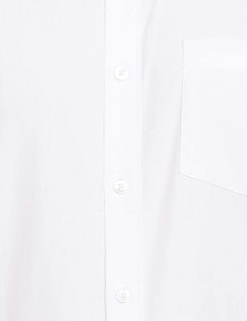 Symbol Men's Solid Regular Fit Full Sleeve Formal Shirt White & Lilac, 40