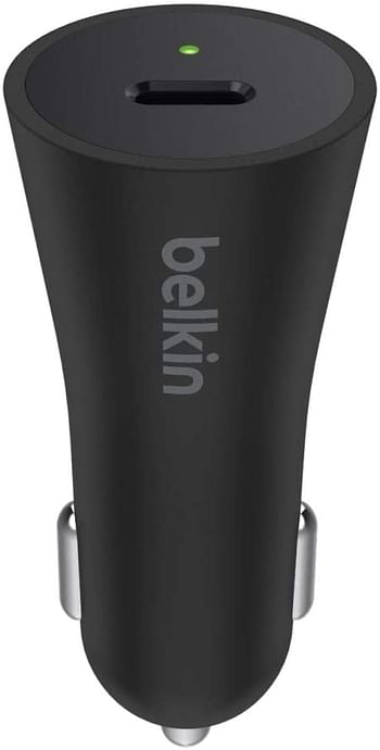 Belkin USB-C CAR CHARGER 9V - 12V Power Delivery 27W Black