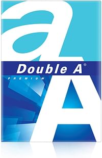Double A - Printer Copy Paper, Size A3, GSM 80, 500 Pages Ream/A3/White