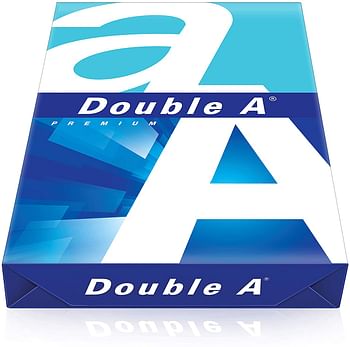Double A - Printer Copy Paper, Size A3, GSM 80, 500 Pages Ream/A3/White