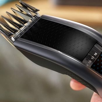 PHILIPS HC5630/13, Series 5000 Washable Hair Clipper, Grey/Black, One Size