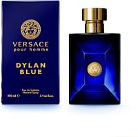 Versace Pour Homme Dylan Blue Eau De Toilette For Men, 100 ml/Multicolor