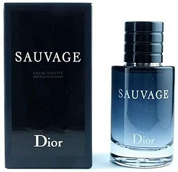 Christian Dior Sauvage Eau De Toilette Spray For Men, 100ml/Blue