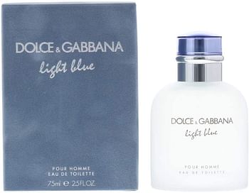 Dolce and Gabbana Light Blue - Perfume for Men, 125 ml - EDT Spray