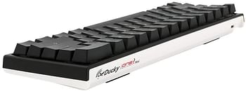 Ducky One 2 Mini Speed Silver Cherry Switch Seamless Double Shot Rgb Led Gaming Keyboard - Black | Dkon2061St-PUSpdazt1 Pc