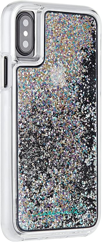 Case-Mate Waterfall Case for Apple iPhone X - Iridescent (Black - CM036262)
