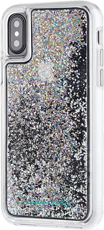 Case-Mate Waterfall Case for Apple iPhone X - Iridescent (Black - CM036262)