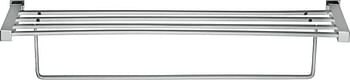 ACESSORIES- RUBBIC TOWEL SHELF/Silver/one size