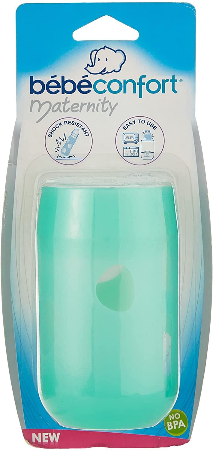 Bebe Confort 30001171 Silicone Protection For 270 ml Glass Bottle - Green