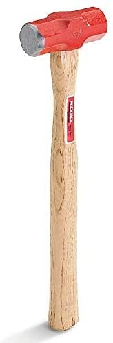 Ridgid 52495 Sledge Hammer, 1.5 Kg, Red