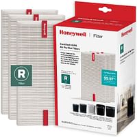 Honeywell HEPA Air Purifier Filter, R, 3-Pack – for HPA 100/200/300 and 5000 Series/White