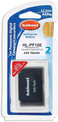 Hahnel HL-PF10E 0.75 Ah Digital Camera Battery , Black/One Size