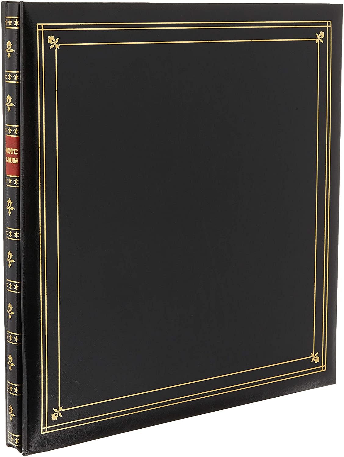 Pioneer MP-300/BK Photo Albums 300-Pocket Post Bound Leatherette Cover Photo Album for 3.5 by 5.25-Inch Prints, Black