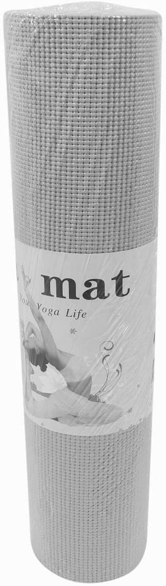 Yoga Mat 4mm, AL232, Gray
