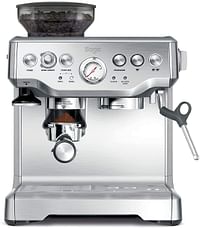 ماكينة تحضير القهوة ذا باريستا اكسبرس BES875UK من ساج، مع إبريق لبن بتحكم في درجة الحرارة، مصنوعة من الستانلس ستيل المصقول, Sage_Barista
