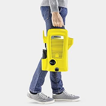 Pressure Washer 110 Bar, 1400W For Occasional Home Cleaning, Karcher K2 Universal - Yellow/182 x 280 x 390 mm