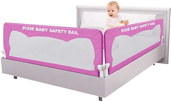 Pixie Baby safety bed rail,Pink/102x35x42 cm