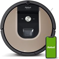 مكنسة روبوت رومبا i3+ من اي روبوت، بخاصية التخلص التلقائي من الاوساخ - مع مساعد صوت وتوافق مع رابط البصمة، بكفالة لمدة عامين على الروبوت - وسنة واحدة على البطارية