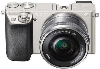 Sony - ILCE6000LS Alpha a6000 with 16-50mm Lens, Mirrorless Camera, Silver/One size