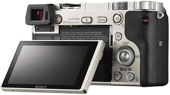 Sony - ILCE6000LS Alpha a6000 with 16-50mm Lens, Mirrorless Camera, Silver/One size