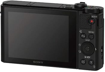Sony DSC-HX90V | Compact Digital Camera | 18.2MP | 30x Optical Zoom | 3-Inch LCD Display | OLED Tru-Finder | Black - DSC HX90V/One Size/Black