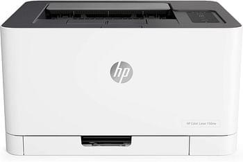 HP Color Laser 150NW Laser Printer/White/4.65 x 4.1 x 2.93 cm