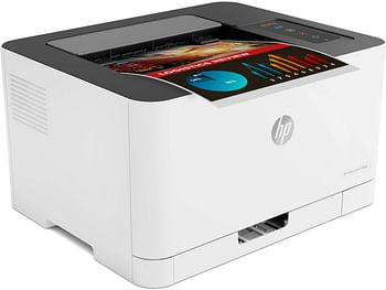 HP Color Laser 150NW Laser Printer/White/4.65 x 4.1 x 2.93 cm