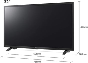 LG 32 Inch Smart WebOS TV With Active HDR 32LM637BPLA Black