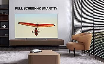 TCL 55 Inch 4K UHD HDR PRO EP668 Series Frameless Ultra Slim Metallic Design Smart TV With Freeview Play,  Alexa-built-in, Prime Video,BBC iplayer,Netflix,Youtube,Dolby Audio,Bluetooth, Wifi, 3*HDMI, 2*USB(Energy Class A+) - 55EP668