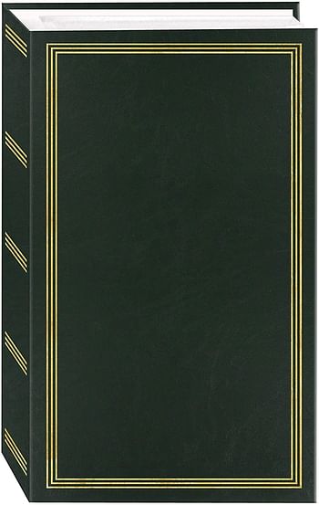 3-Ring Photo Album 504 Pockets Hold 4x6 Photos, Hunter Green