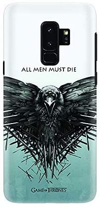 جراب Stylizedd لهاتف Samsung Galaxy S9 Plus رفيع سهل التركيب بلمسة نهائية غير لامعة - GOT All Men Must Die