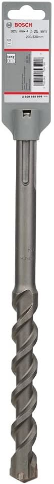 Bosch 2608685868 SDS-max-4 Hammer Drill bit, 1 piece/Metal/25MM