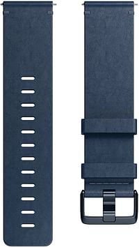 Fitbit Unisex Adult Versa Smartwatch Accessory Band (pack of 1)/Midnight Blue/Large
