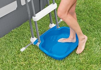 Intex 29080 Foot Bath - Dish For The Pool Ladder, Multi Color