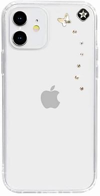 Bling My Thing - Small Papillon Clear for iPhone 12 mini - Angel Tears (Swarovski crystals)/iPhone 12 mini
