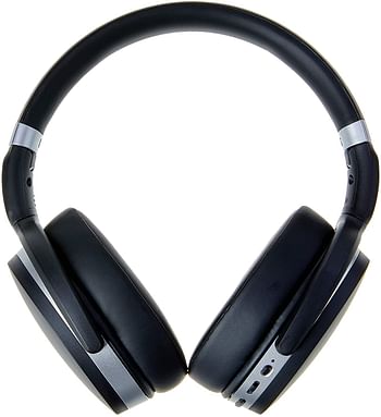 Sennheiser HD 4.50 Bluetooth Wireless Headphones with Active Noise Cancellation, Black and Silver(HD 4.50 BTNC)/One Size/Black and Silver