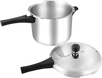 Prestige Mpp20652 Popular 5 Ltr. Sleek & Simple Stainless Steel Pressure Cooker/5 Ltr/Silver