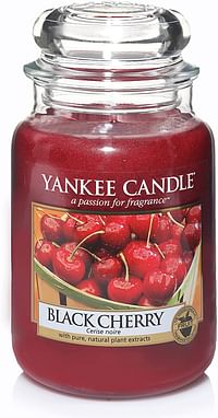 Yankee Candle Large Jar Candle/Black Cherry/Classic Large Jar