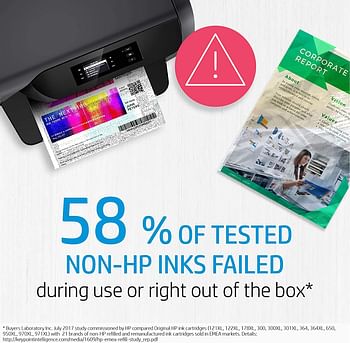 HP 951XL High Yield Yellow Original Ink Cartridge [CN048AE] | Works with HP OfficeJet Pro 251, 276, 8100, 8600, 8610, 8620, 8640 Printers