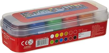 Faber-Castell Premium Poster Colors 12X10Ml In A Plastic Box